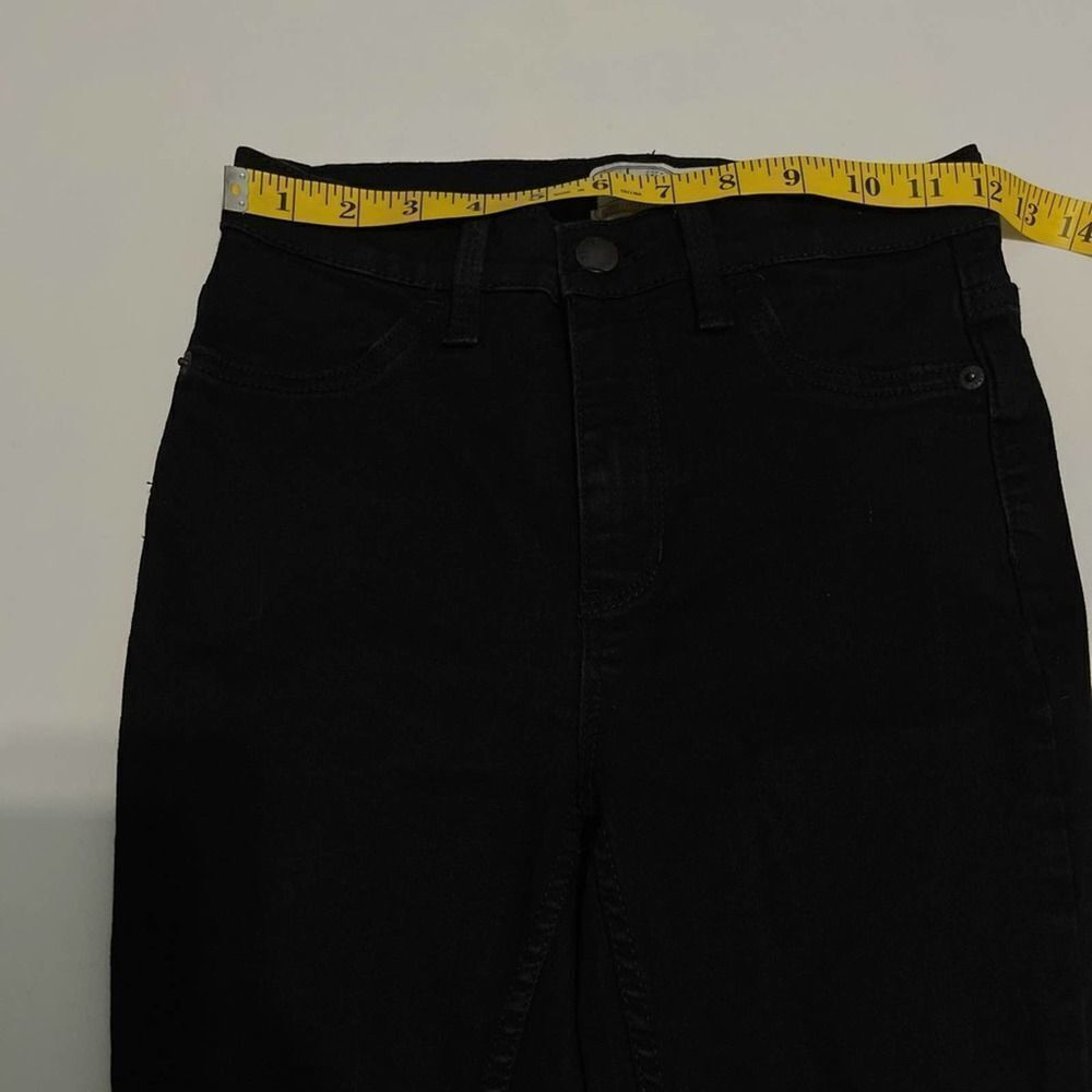 Free People‎ Black Skinny Leg Jeggings Size 26 - Picture 8 of 13